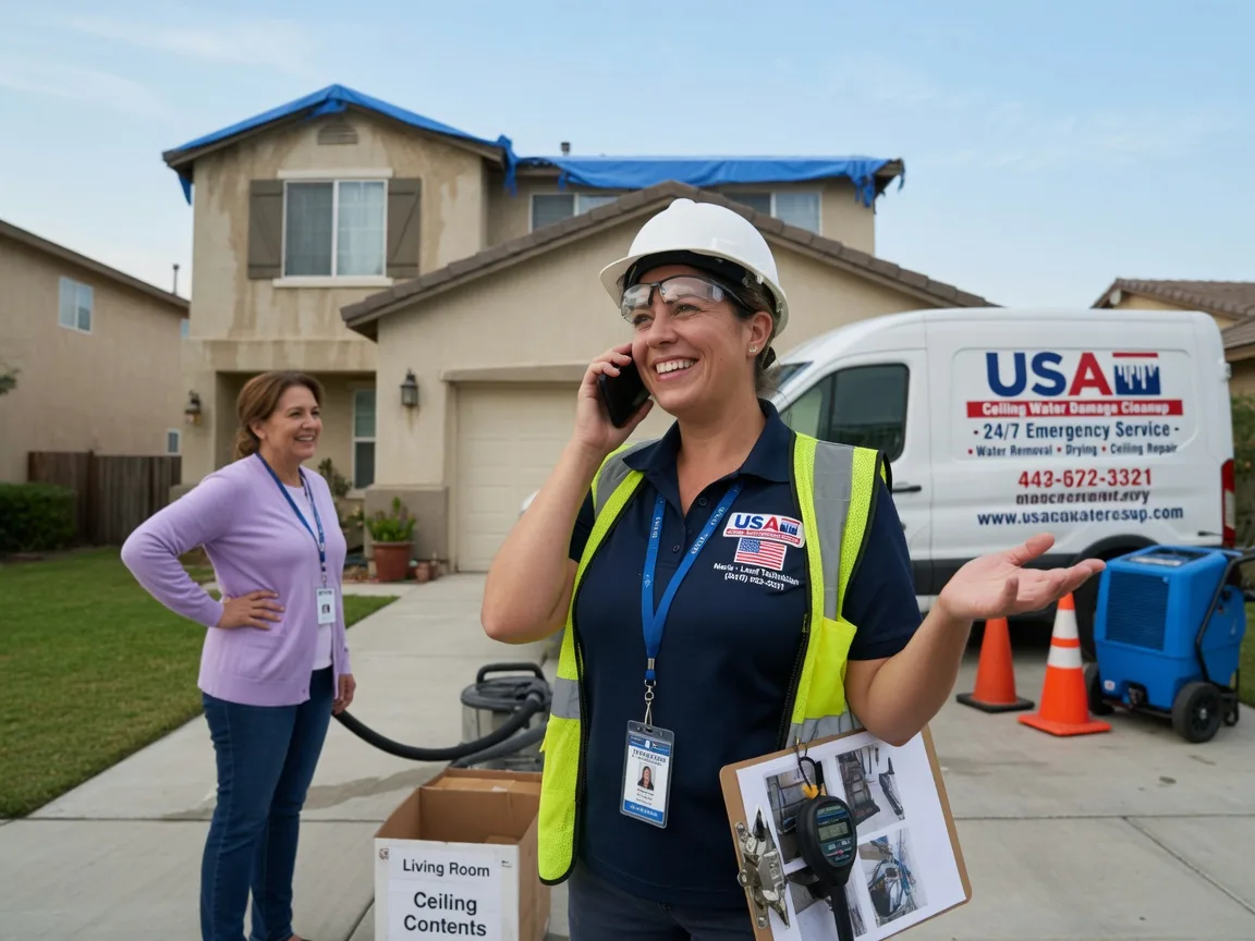 Ceiling Water Damage Restoration Mcfaddin, TX FAQs